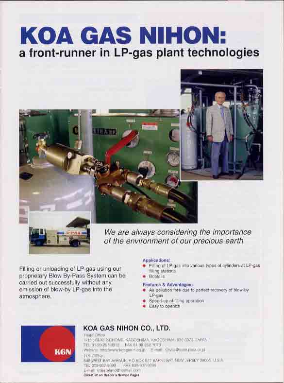 April of 2003 Issue of Butane-Propane News LP Gas Cylinder Filling Process